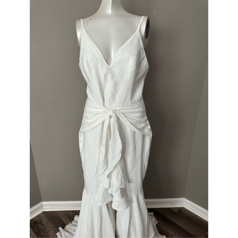 PATBO BO RUFFLE MAXI DRESS - Picture 5 of 8